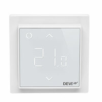 Терморегулятор DEVI DEVIreg™ Smart интеллектуальный с Wi-Fi, полярно-белый, 16А (140F1140)