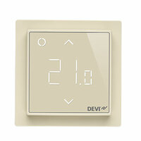 Терморегулятор DEVI DEVIreg™ Smart интеллектуальный с Wi-Fi, бежевый, 16А (140F1142)